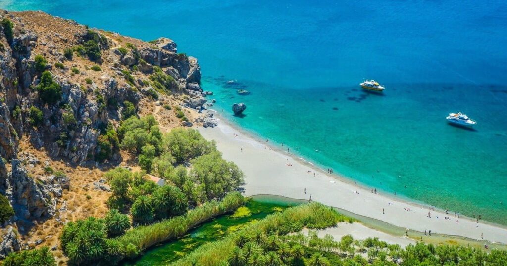 Preveli, The Tropical Beach! Full-Day Tour | Departure from Heraklion region