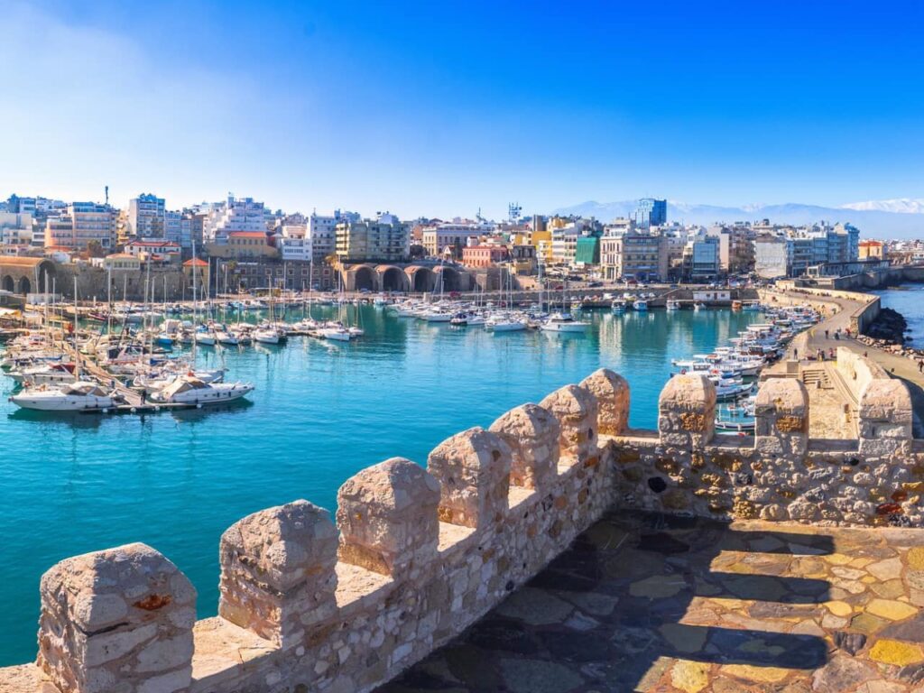 6 Days Classical Tour of Crete! Every Sunday | Departure from Heraklion city center 10 Heraklion Town Koules View
